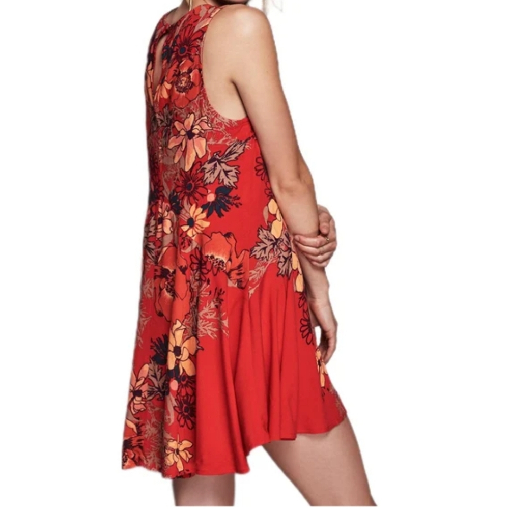Free People Backyard Party Tunic Dress Small - Picture 2 of 8